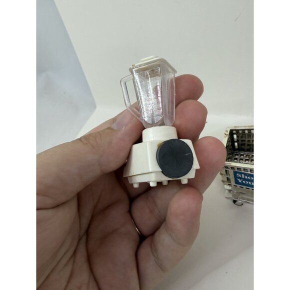 LOT 3 Vintage 1990s ACME Refrigerator Magnets Stand Mixer Blender Shopping Cart - Picture 5 of 12